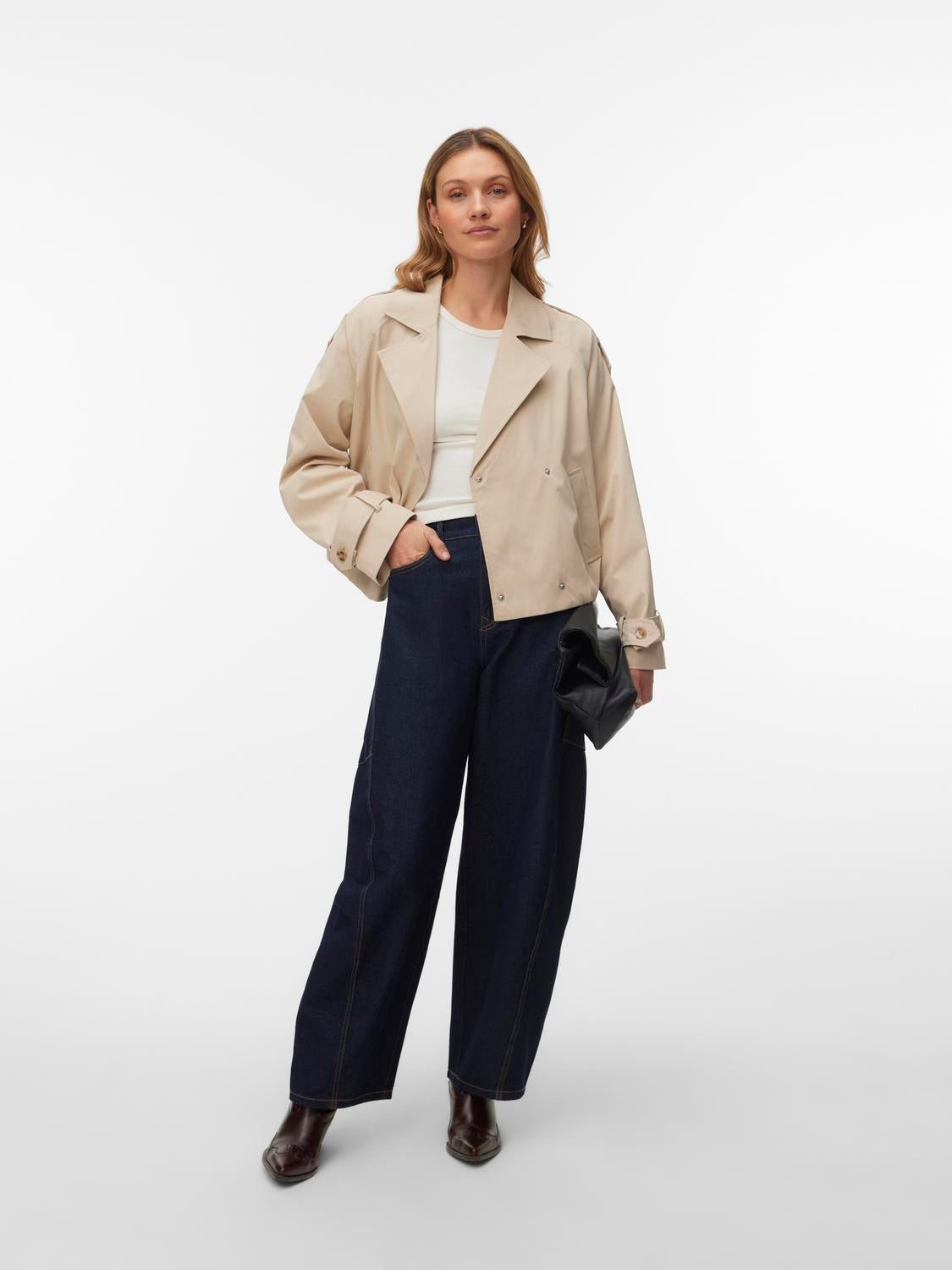 VMCHELSEA Jacket - Cement - VERO MODA & VILA Bergvik