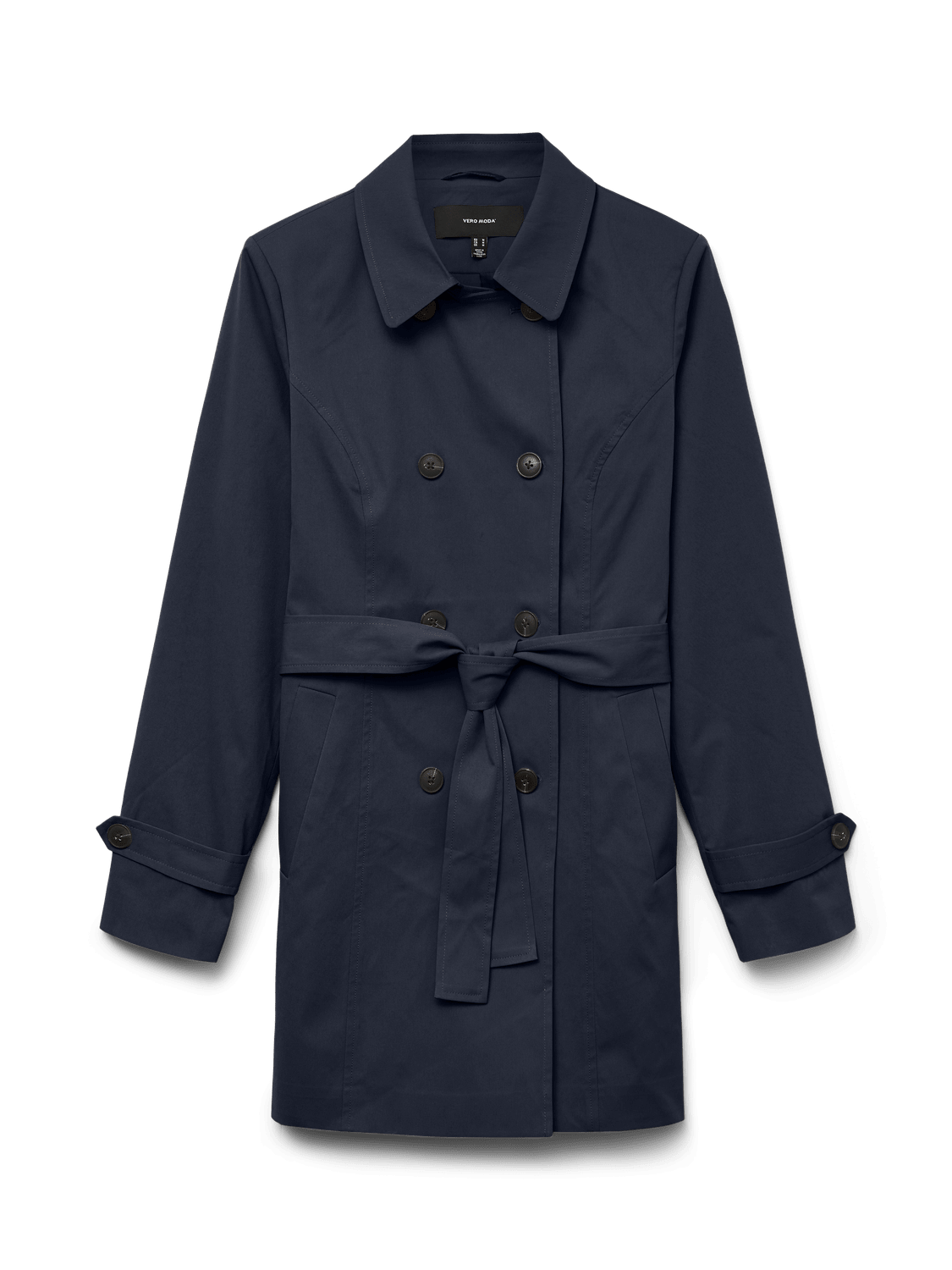 VMCHELSEA Trenchcoat - Navy Blazer - VERO MODA & VILA Bergvik