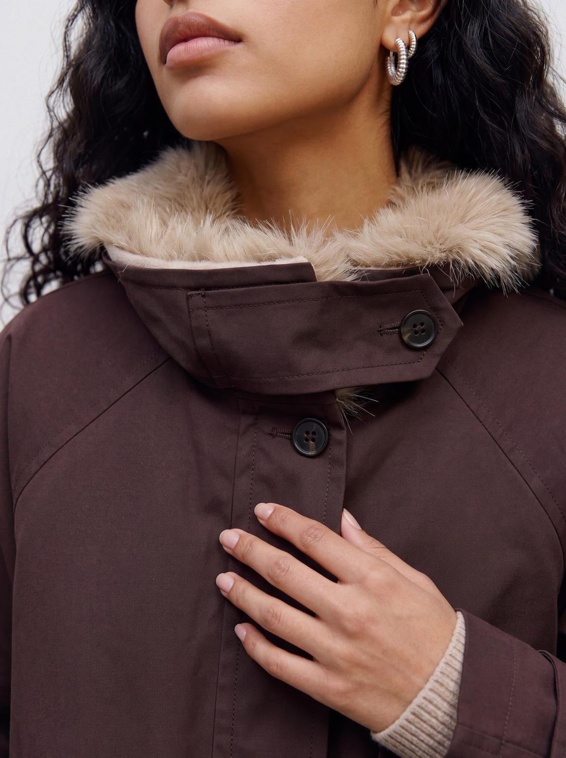 VMCHELSEACELINE Jacket - Chocolate Torte - VERO MODA & VILA Bergvik