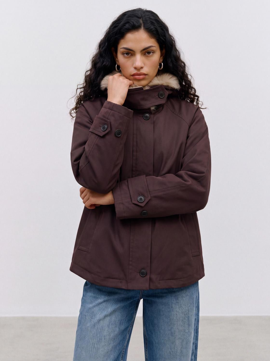 VMCHELSEACELINE Jacket - Chocolate Torte - VERO MODA & VILA Bergvik