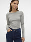 VMCHLOE T-Shirt - Light Grey Melange - VERO MODA & VILA Bergvik