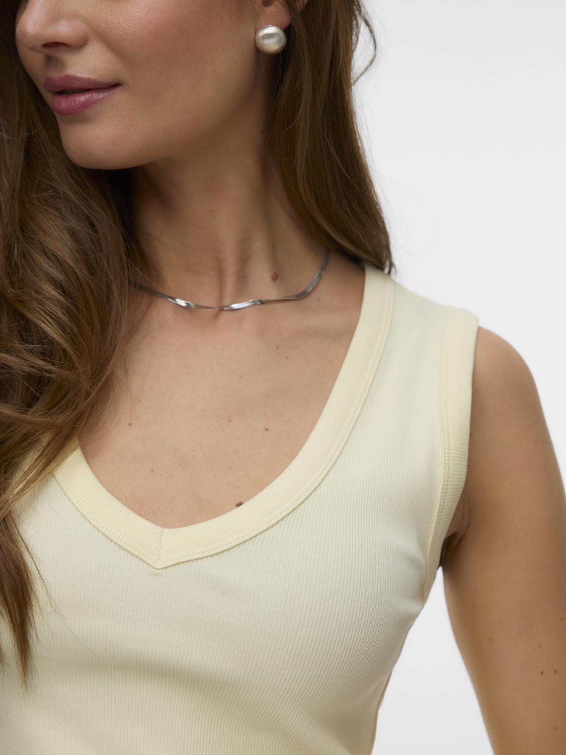 VMCHLOE Top - Pear Sorbet - VERO MODA & VILA Bergvik