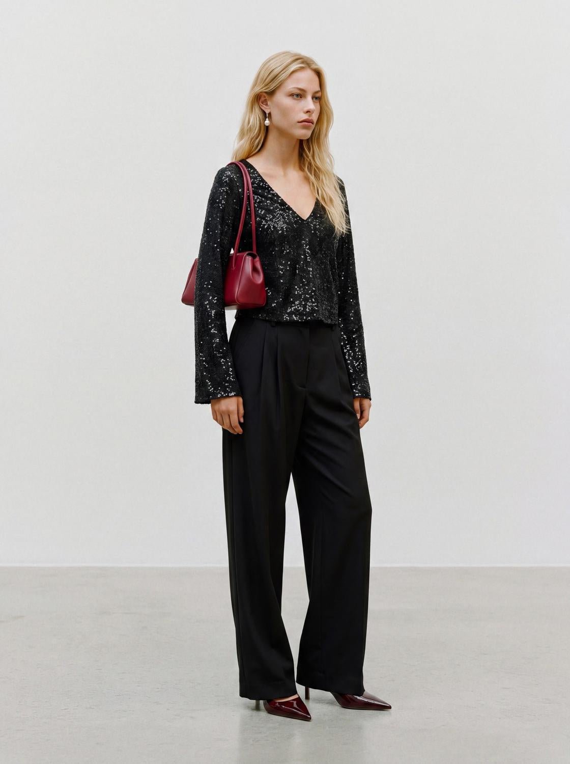 VMCLARISA Top - Black - VERO MODA & VILA Bergvik