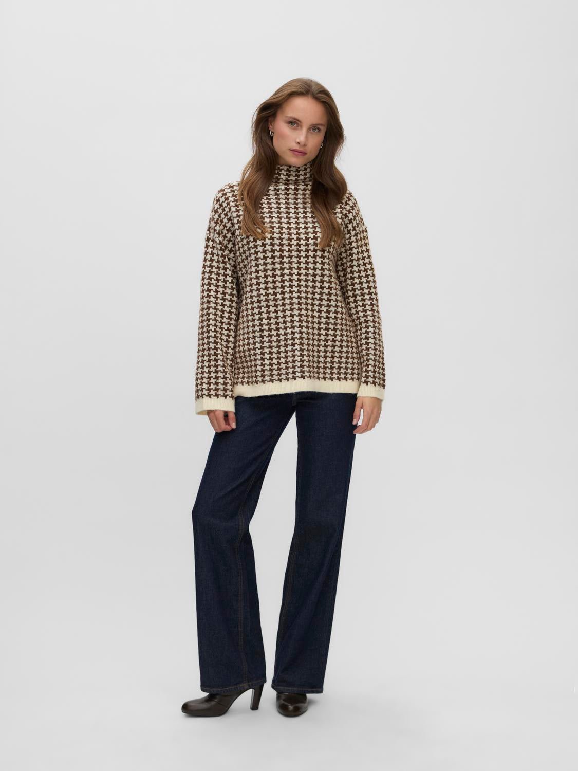VMCOMO Pullover - Birch - VERO MODA & VILA Bergvik