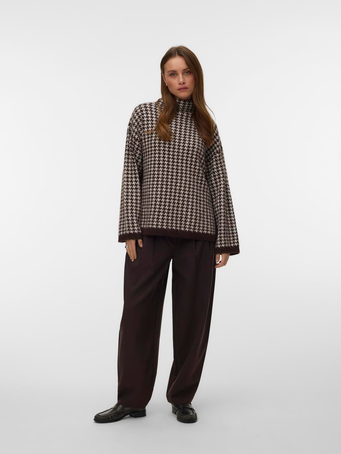 VMCOMO Pullover - Chocolate Torte - VERO MODA & VILA Bergvik