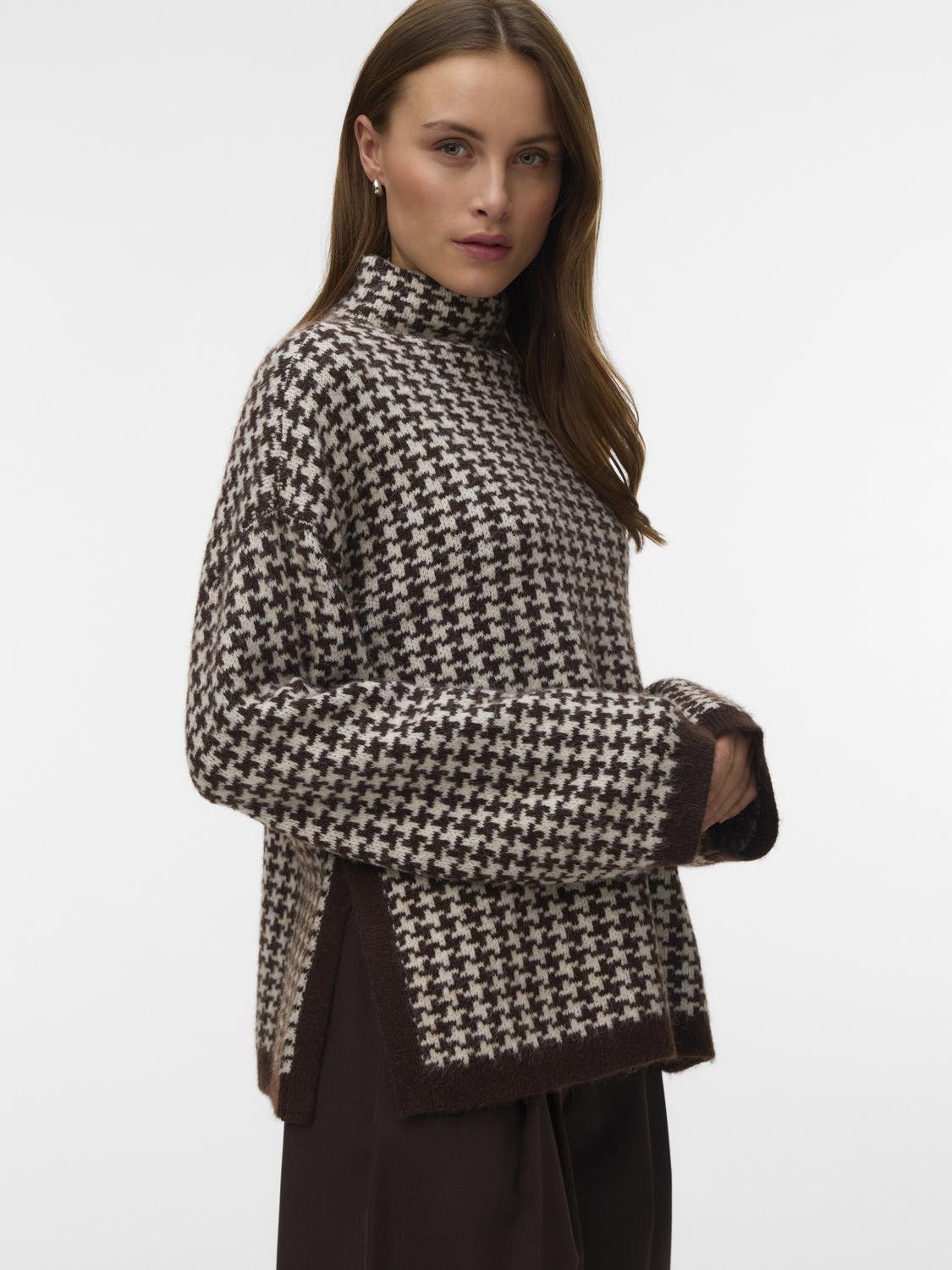 VMCOMO Pullover - Chocolate Torte - VERO MODA & VILA Bergvik