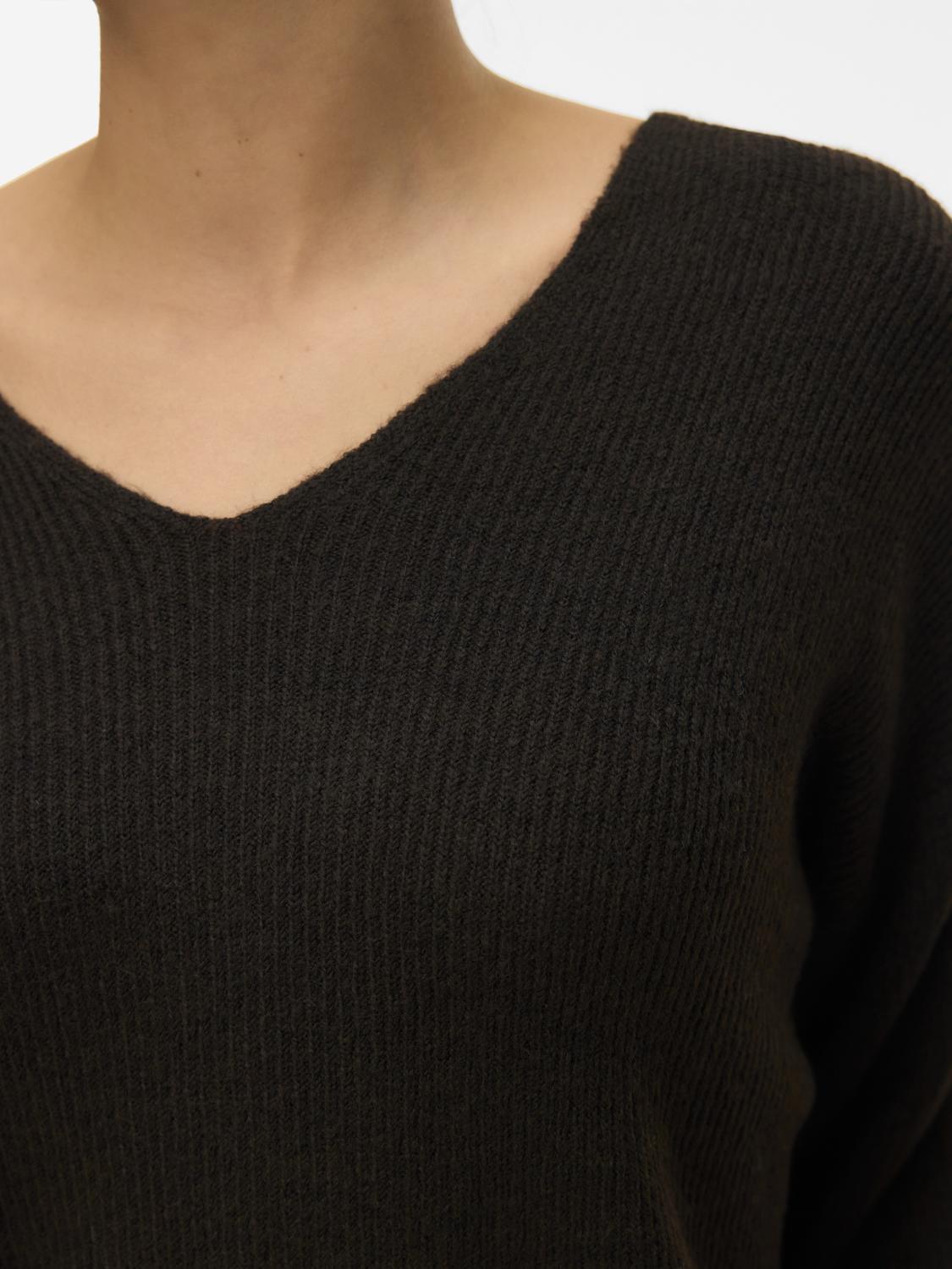 VMCREWLEFILE Pullover - Chocolate Torte - VERO MODA & VILA Bergvik