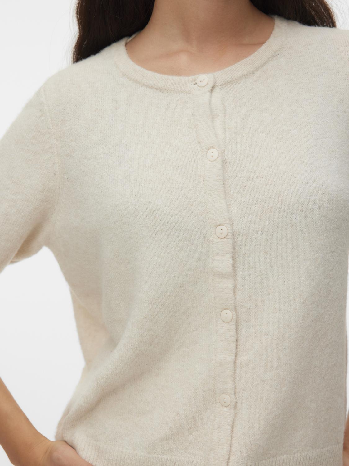 VMDOFFY Knit Cardigan - Birch - VERO MODA & VILA Bergvik