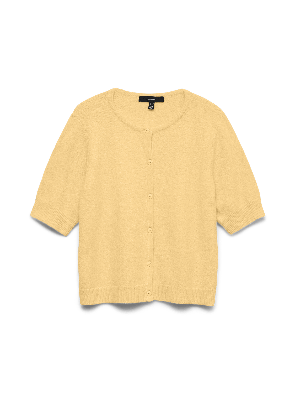 VMDOFFY Knit Cardigan - Golden Haze - VERO MODA & VILA Bergvik