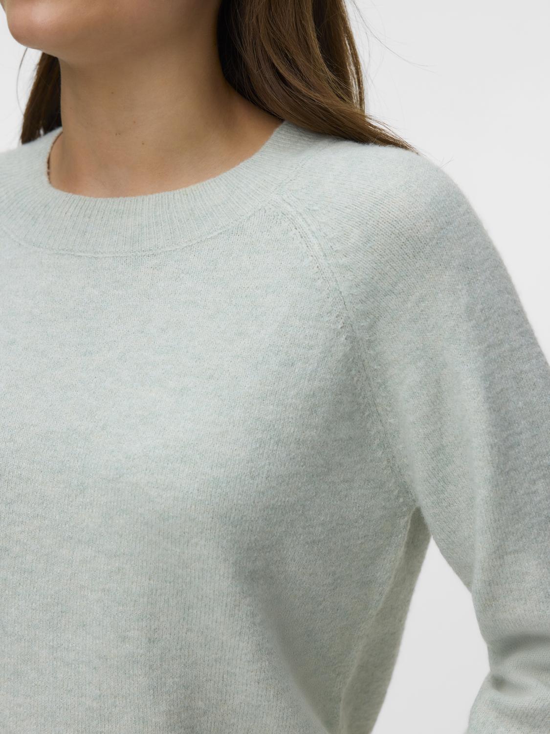 VMDOFFY Pullover - Aqua Gray - VERO MODA & VILA Bergvik