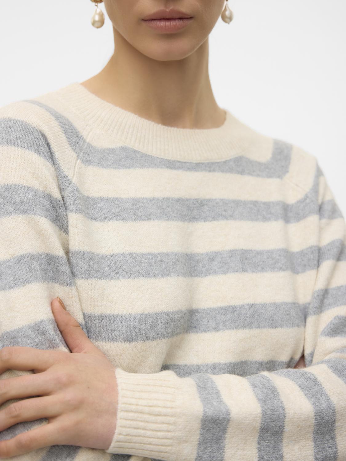 VMDOFFY Pullover - Birch - VERO MODA & VILA Bergvik