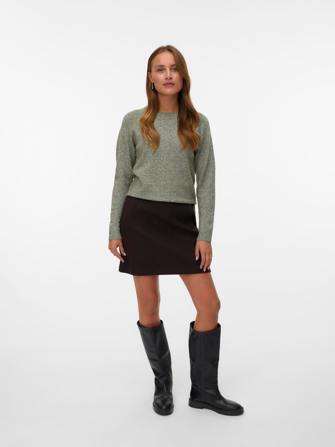 VMDOFFY Pullover - Grape Leaf - VERO MODA & VILA Bergvik