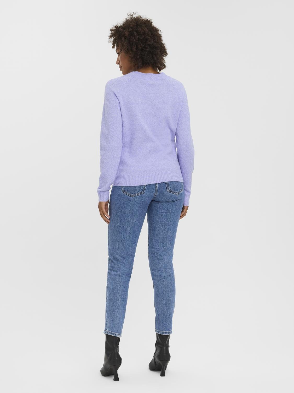 VMDOFFY Pullover - Jacaranda - VERO MODA & VILA Bergvik