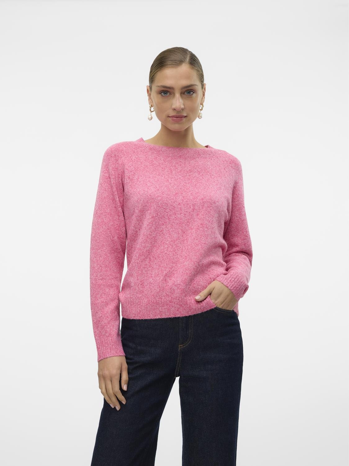 VMDOFFY Pullover - Magenta - VERO MODA & VILA Bergvik