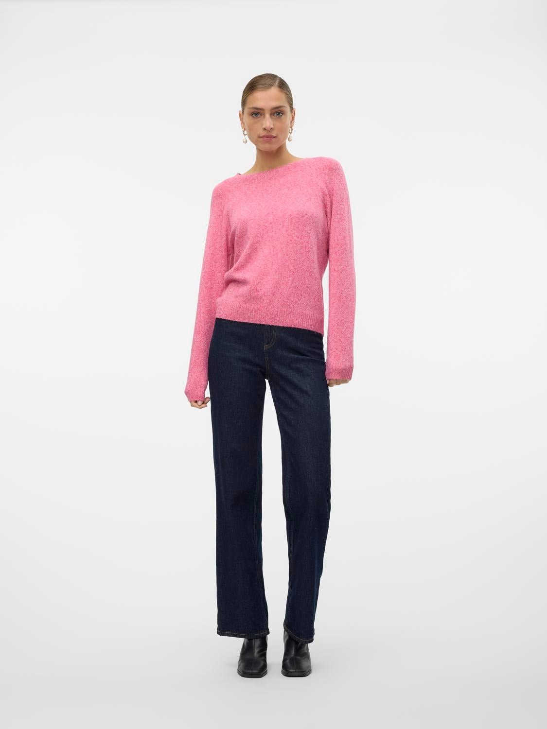 VMDOFFY Pullover - Magenta - VERO MODA & VILA Bergvik