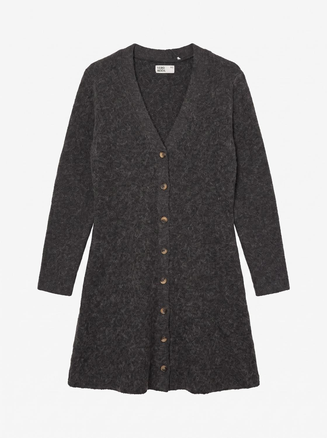 VMDOFFYJAQUARD Midi Dress - Chocolate Torte - VERO MODA & VILA Bergvik
