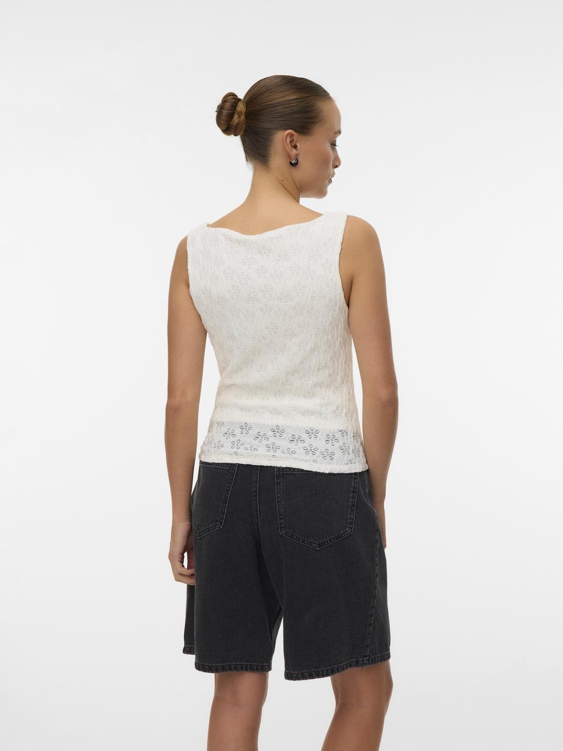 VMDORIS Top - Snow White - VERO MODA & VILA Bergvik