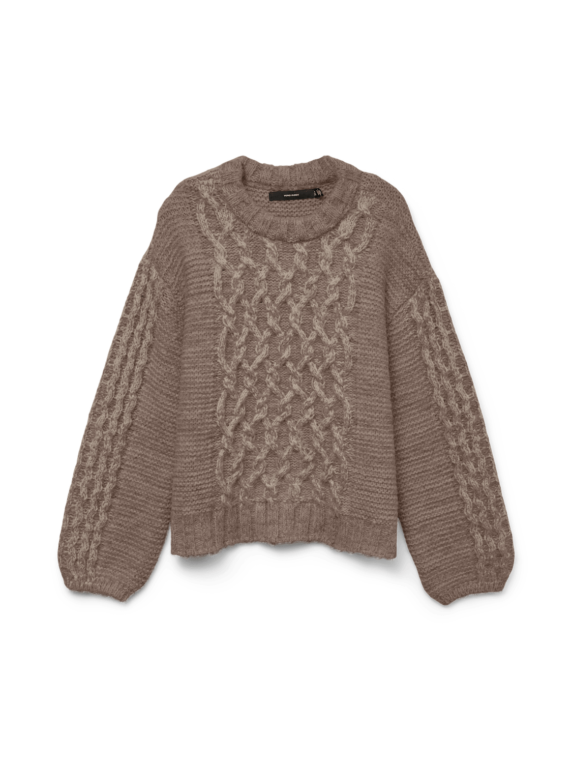 VMDOVE Pullover - Brown Lentil - VERO MODA & VILA Bergvik