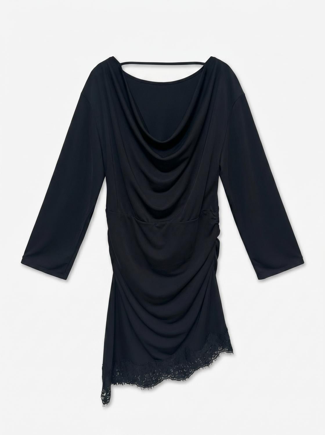 VMDUA Short Dress - Black - VERO MODA & VILA Bergvik