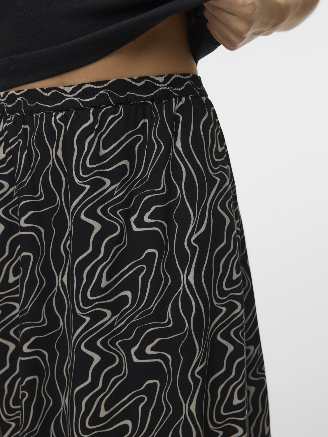 VMEASY Long Skirt - Black - VERO MODA & VILA Bergvik