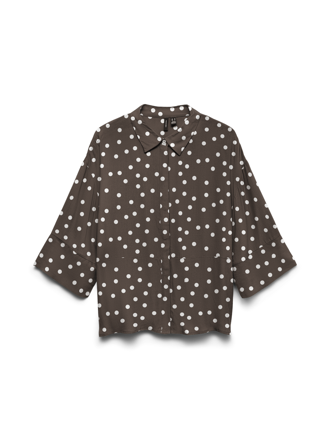 VMELISA Shirt - Chocolate Martini - VERO MODA & VILA Bergvik