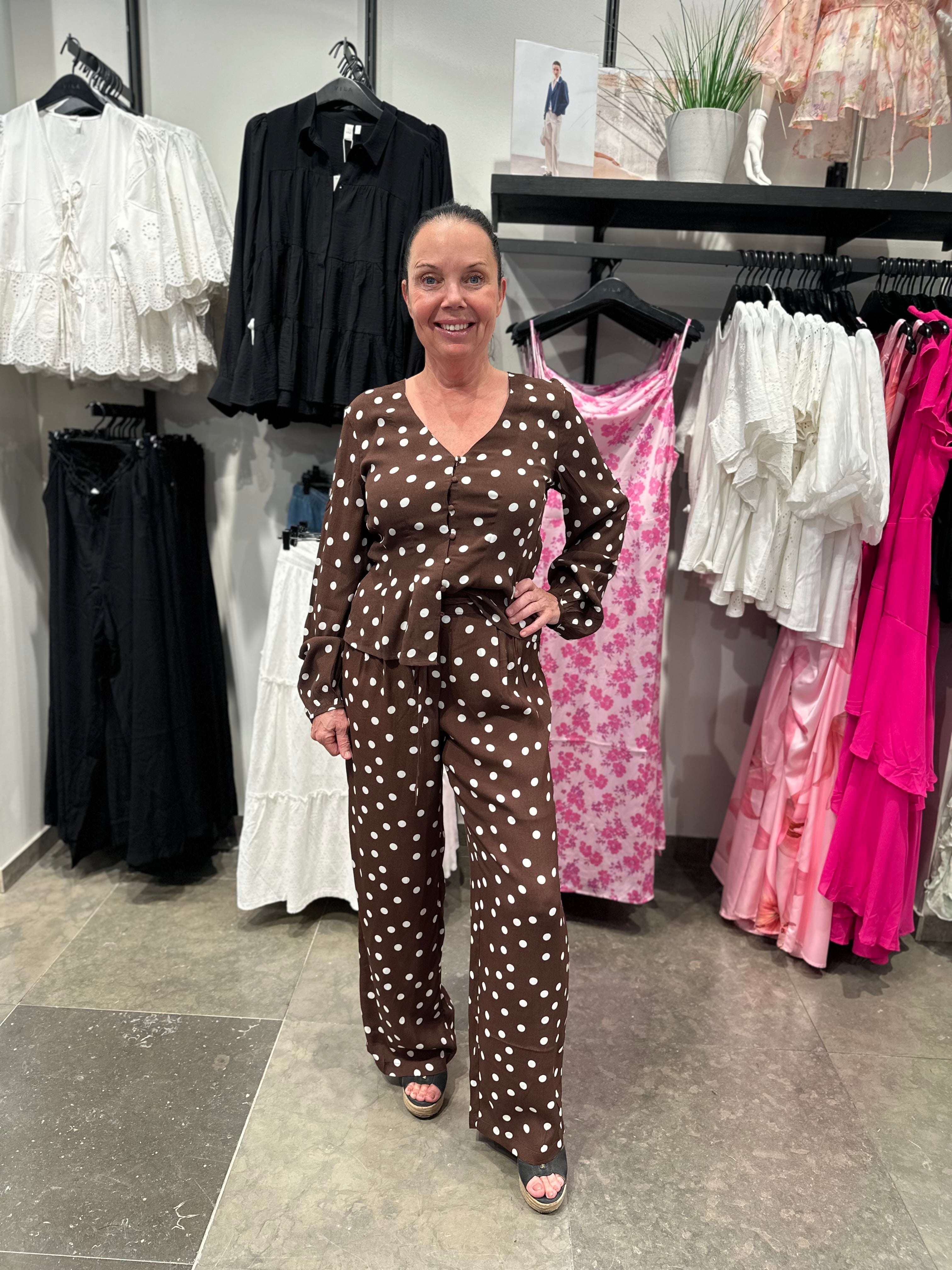 VMELISA Top - Chocolate Martini - VERO MODA & VILA Bergvik