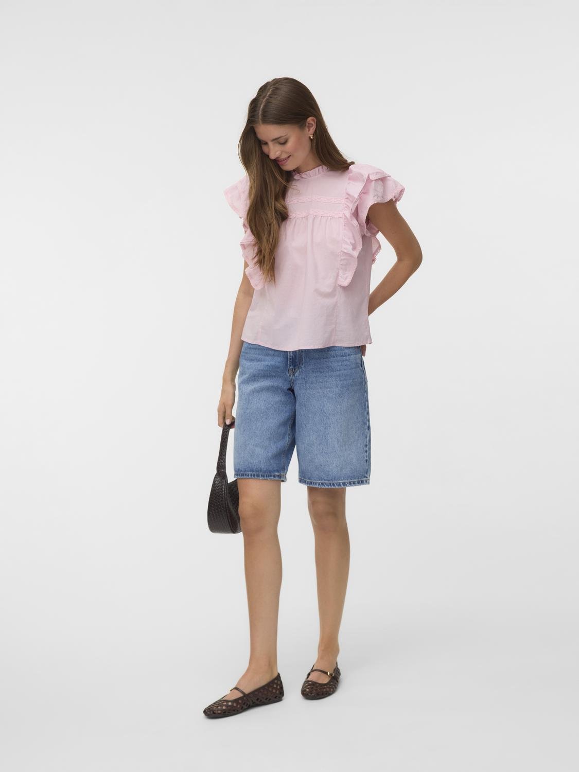 VMELIX Top - Bleached Mauve - VERO MODA & VILA Bergvik