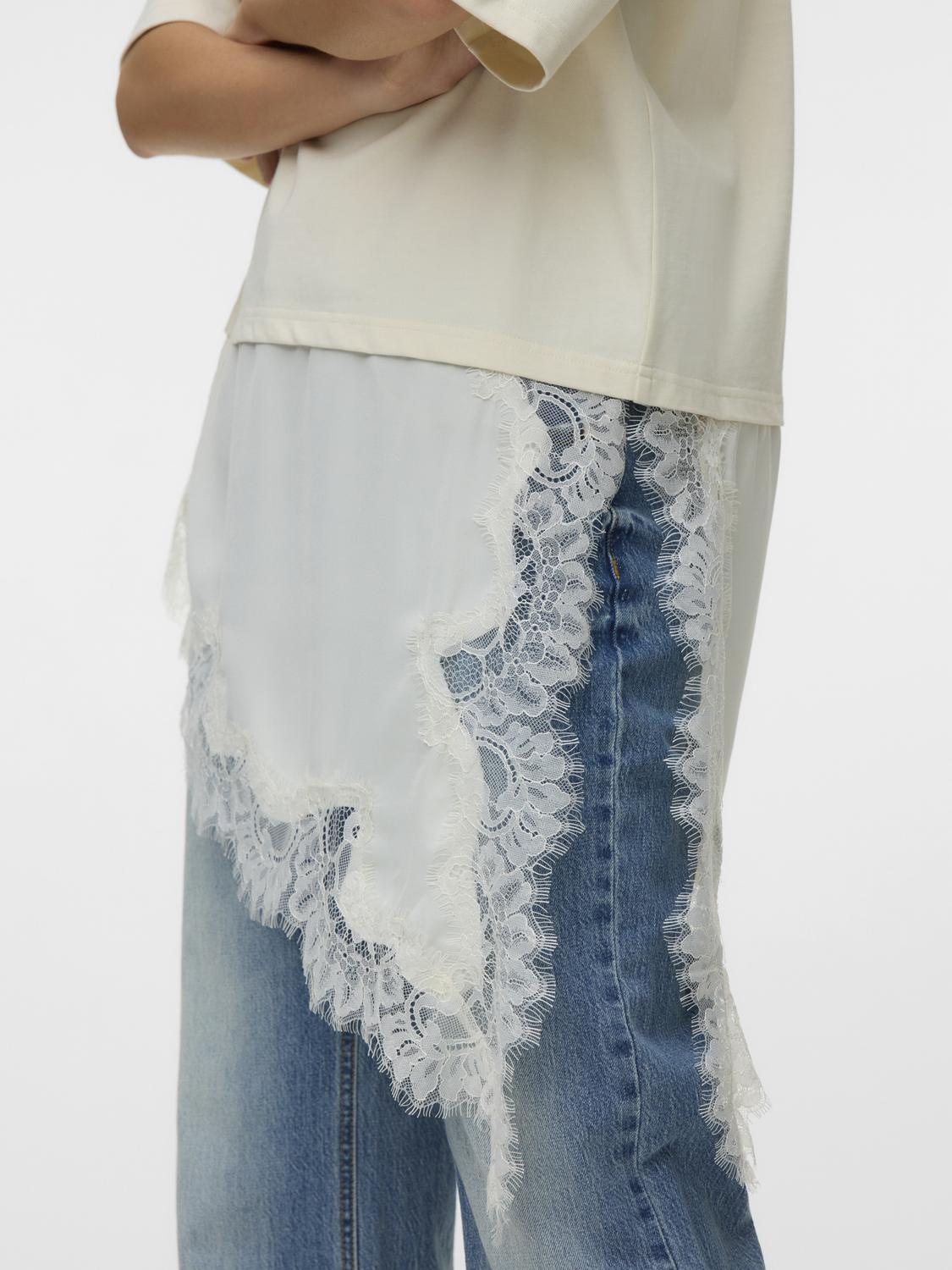 VMELLY Top - Snow White - VERO MODA & VILA Bergvik