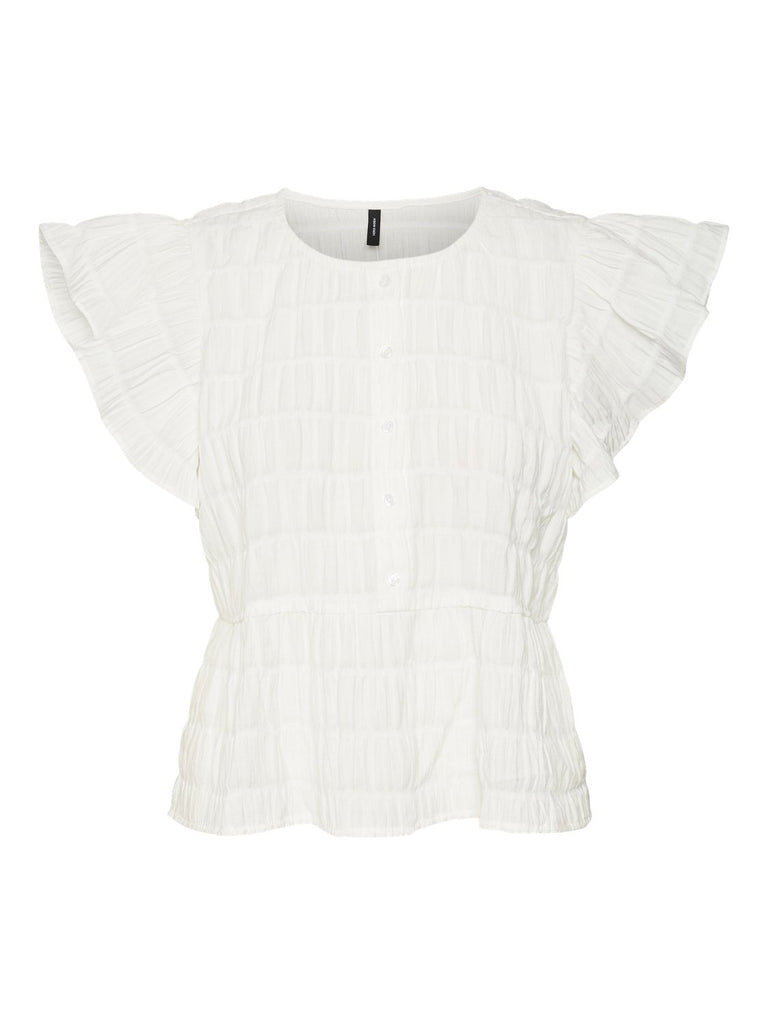 VMERMA T-Shirts & Tops - Bright White - VERO MODA & VILA Bergvik