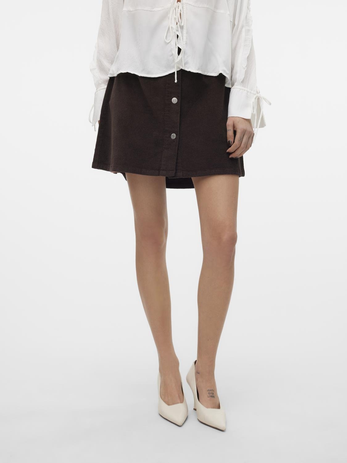 VMETTA Short Skirt - Chocolate Torte - VERO MODA & VILA Bergvik