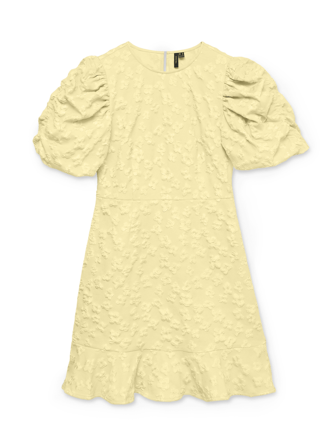 VMFIA Short Dress - Pastel Yellow - VERO MODA & VILA Bergvik