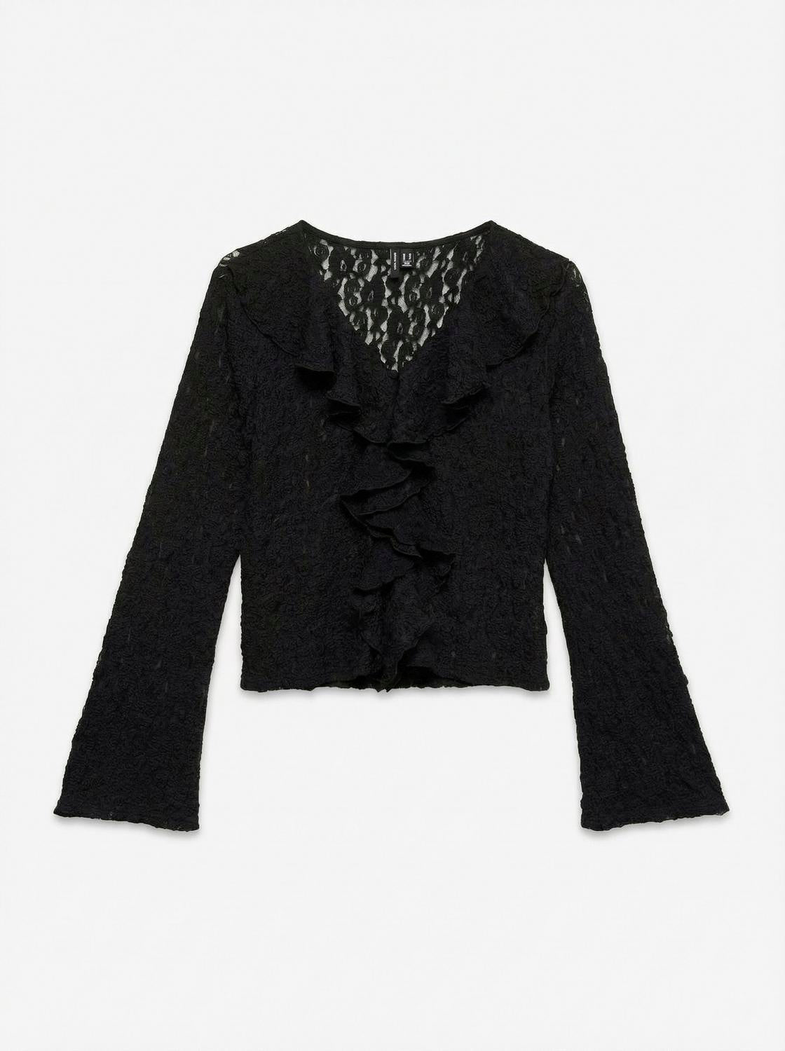 VMFLORA Top - Black - VERO MODA & VILA Bergvik