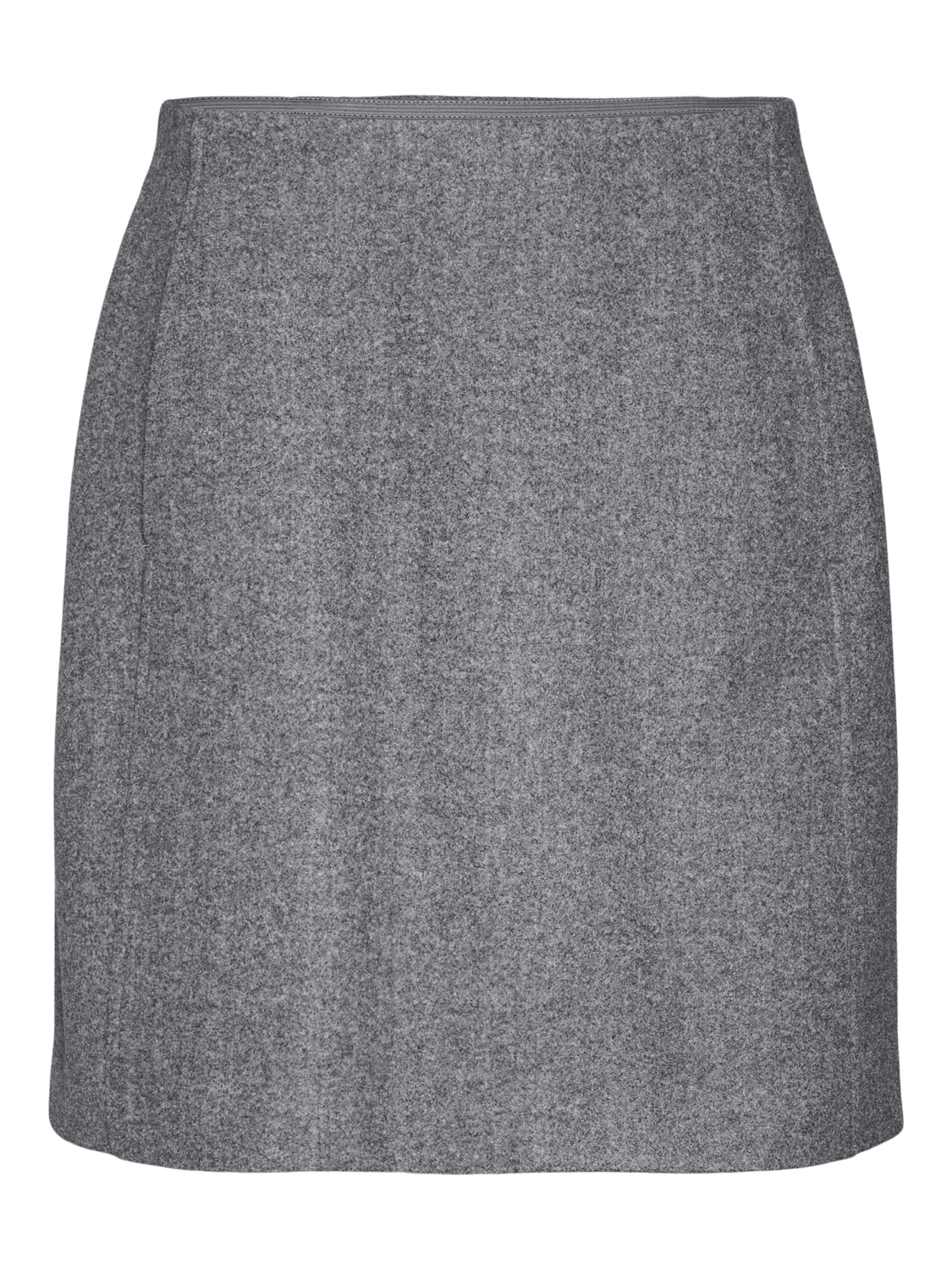 VMFORTUNEALLISON Short Skirt - Medium Grey Melange - VERO MODA & VILA Bergvik