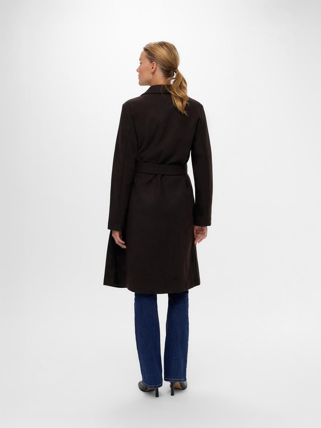 VMFORTUNEAYA Coat - Chocolate Torte - VERO MODA & VILA Bergvik