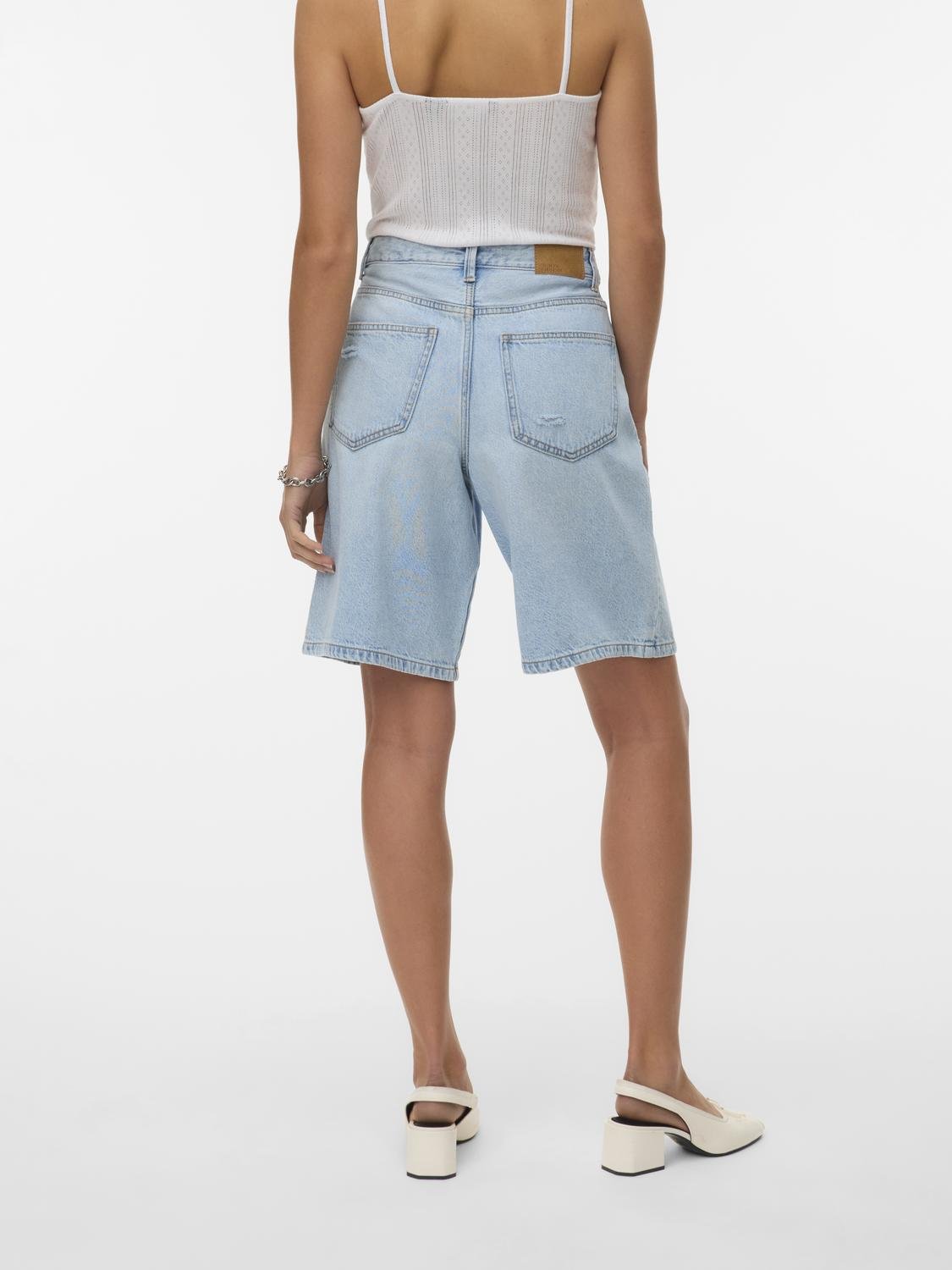 VMHADLEY Shorts - Light Blue Denim - VERO MODA & VILA Bergvik