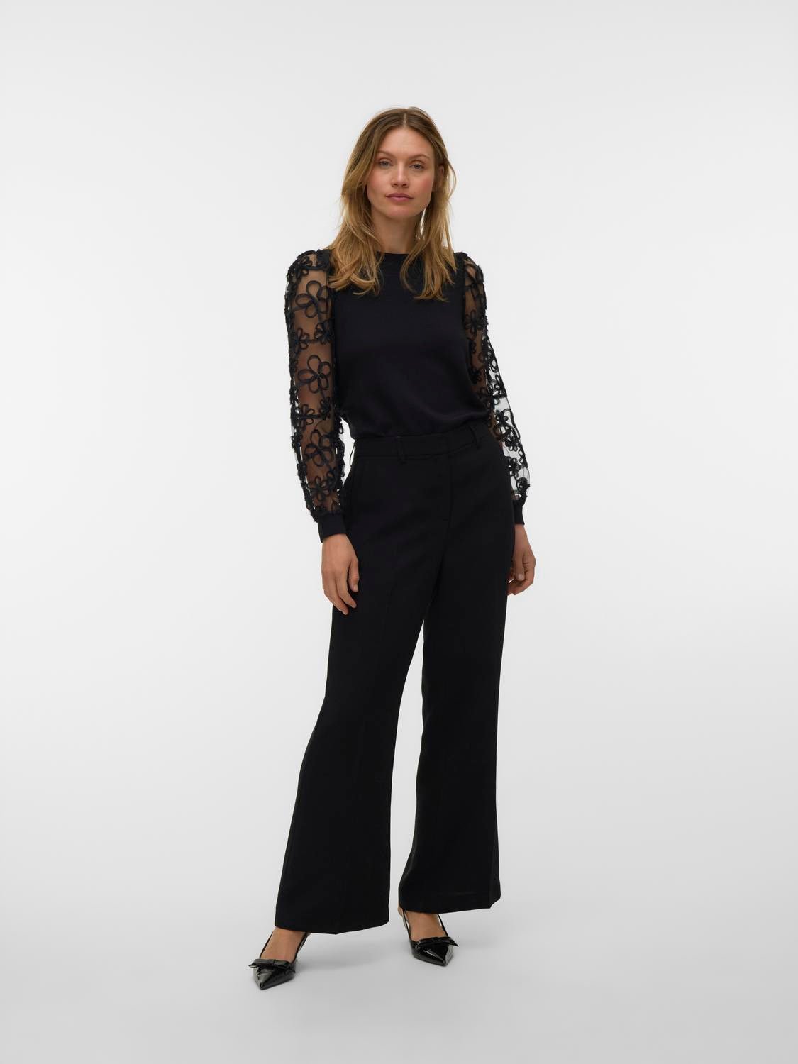 VMHALI Top - Black - VERO MODA & VILA Bergvik