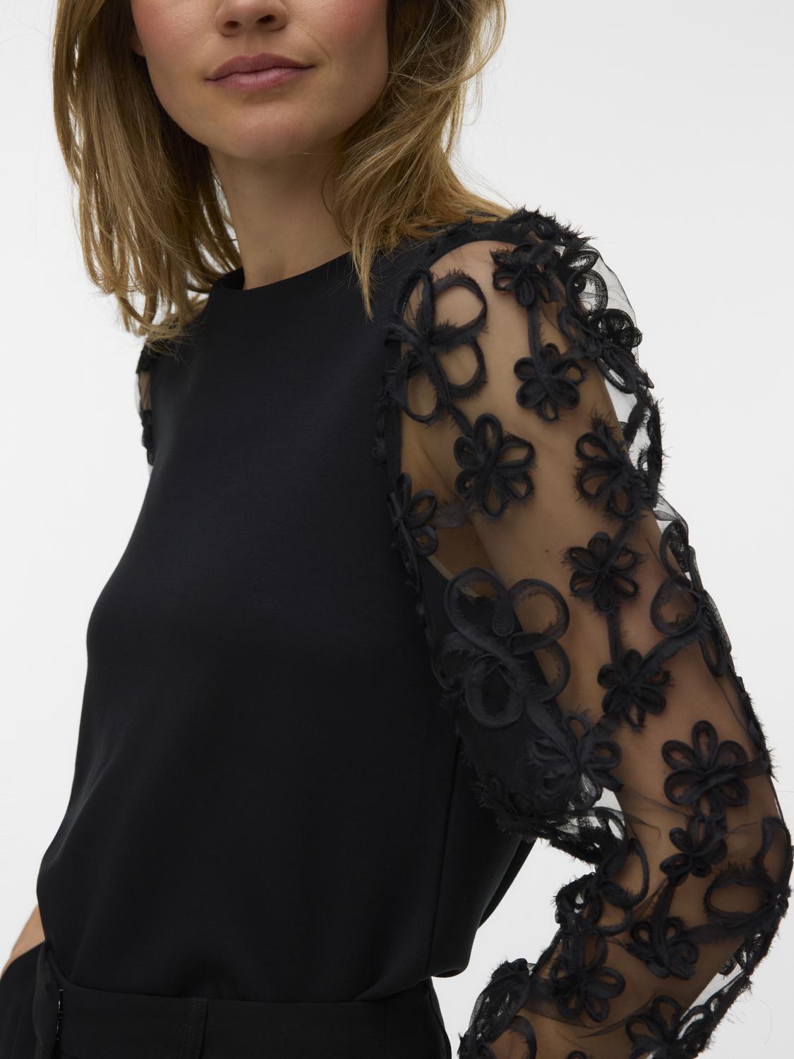 VMHALI Top - Black - VERO MODA & VILA Bergvik