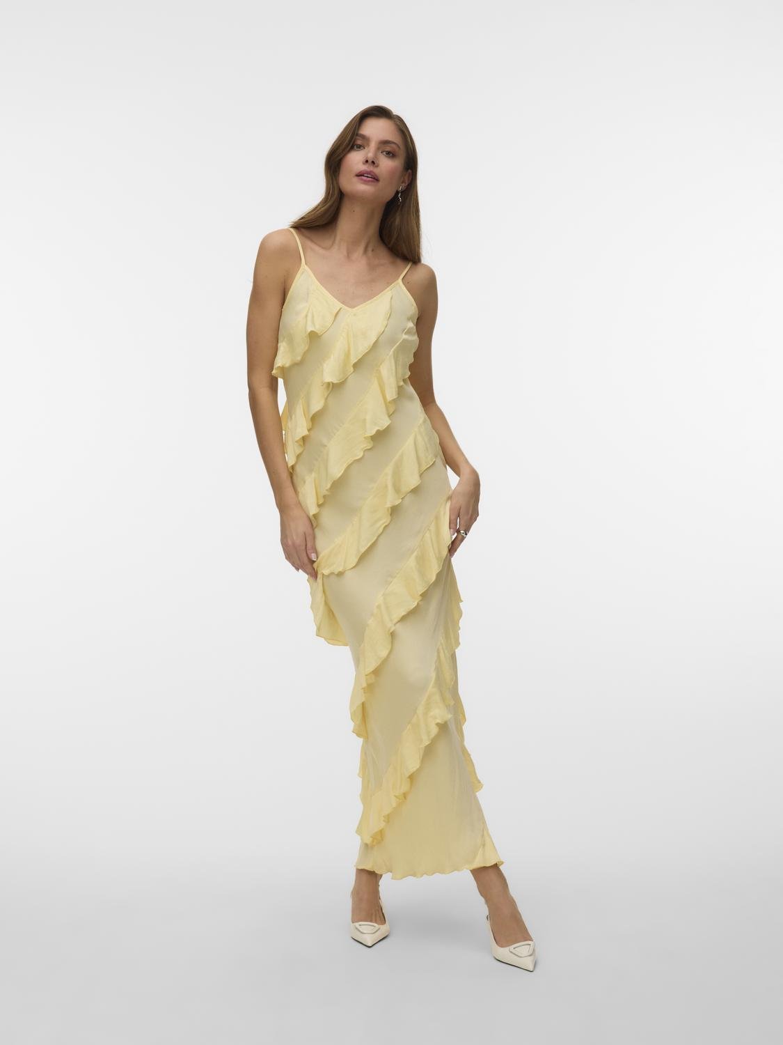 VMICELYN Long Dress - Flan - VERO MODA & VILA Bergvik