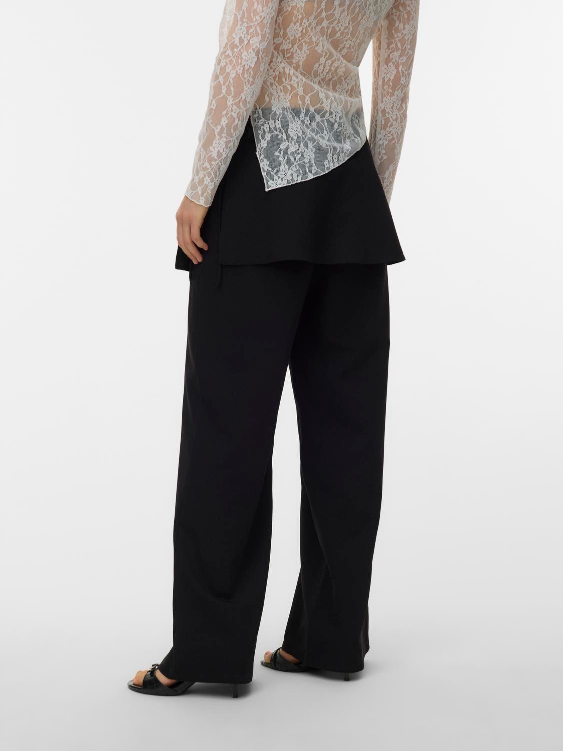 VMINGA Trousers - Black - VERO MODA & VILA Bergvik