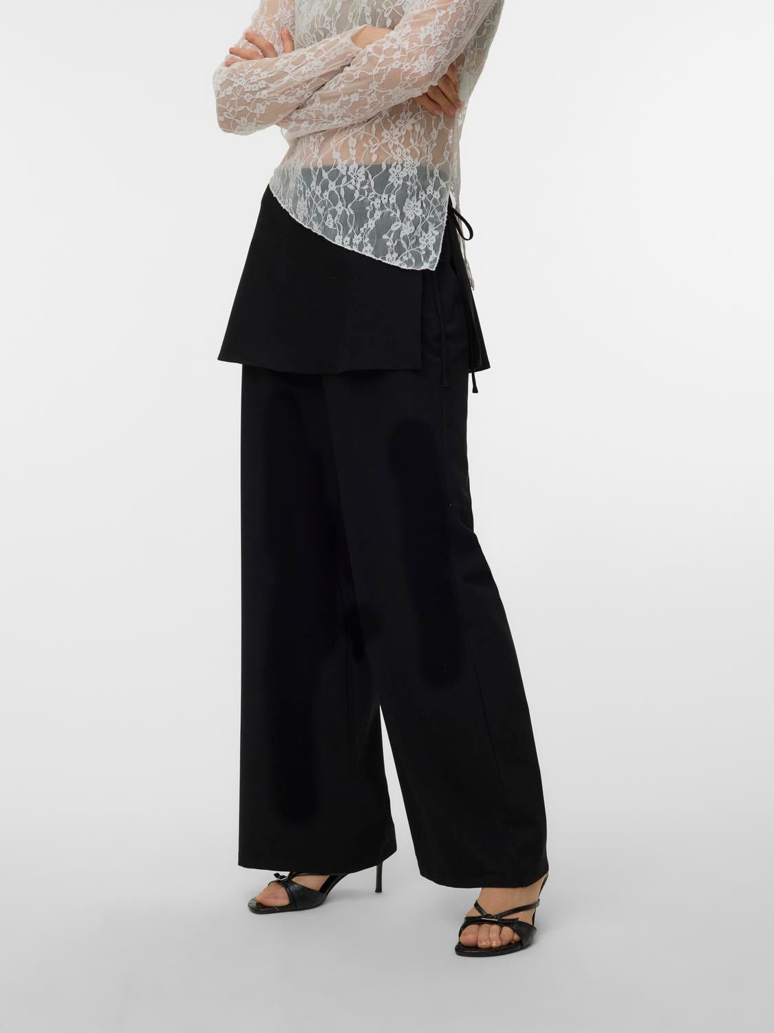 VMINGA Trousers - Black - VERO MODA & VILA Bergvik
