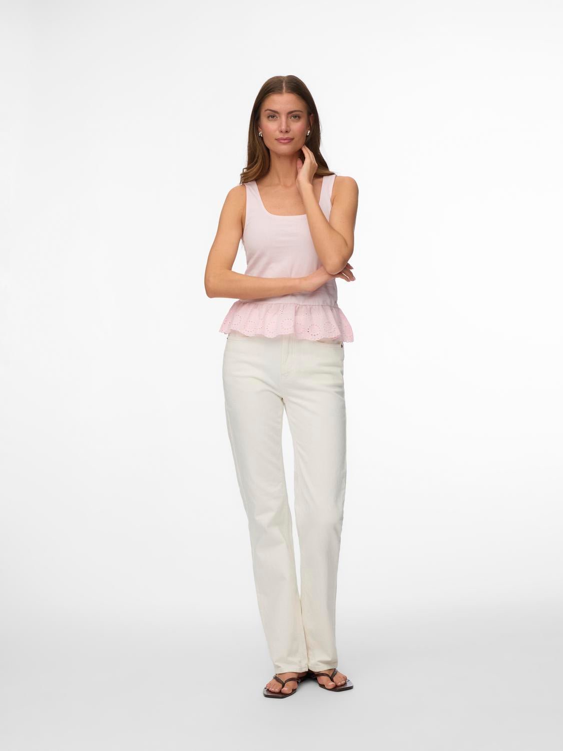 VMJANNI Top - Pink - A - Boo - VERO MODA & VILA Bergvik