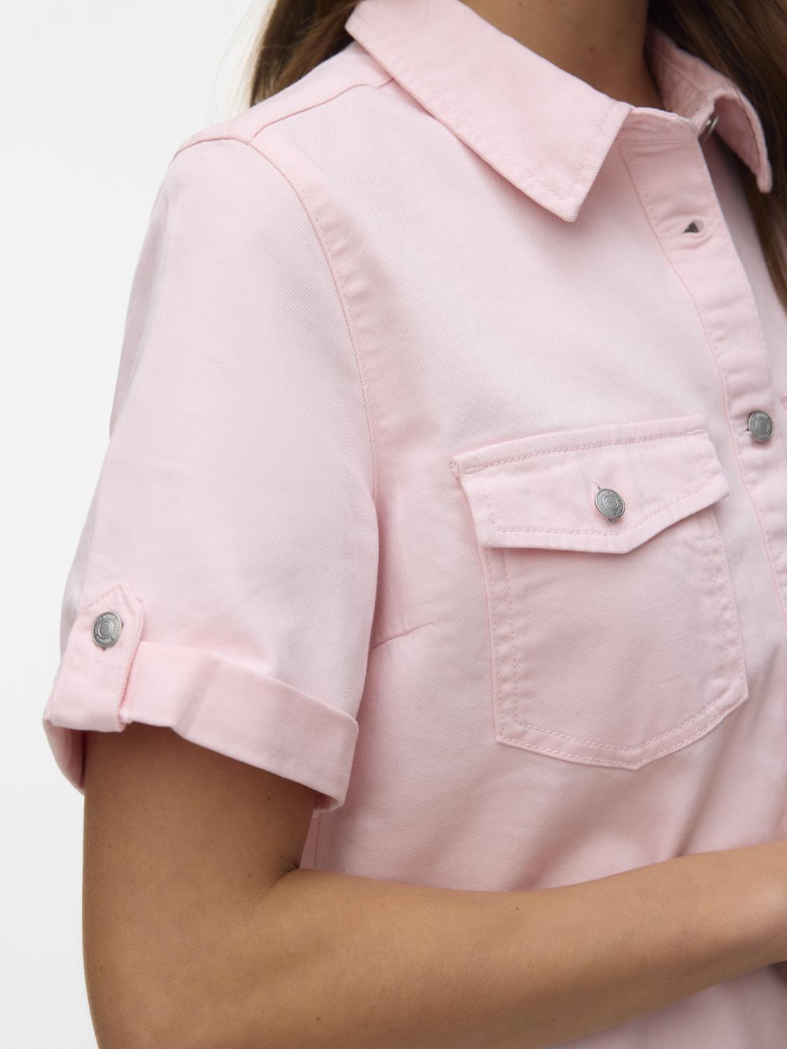 VMJENNIE Short Dress - Parfait Pink - VERO MODA & VILA Bergvik