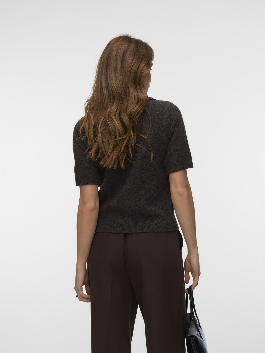 VMJONAH Knitted Cardigan - Chocolate Torte - VERO MODA & VILA Bergvik