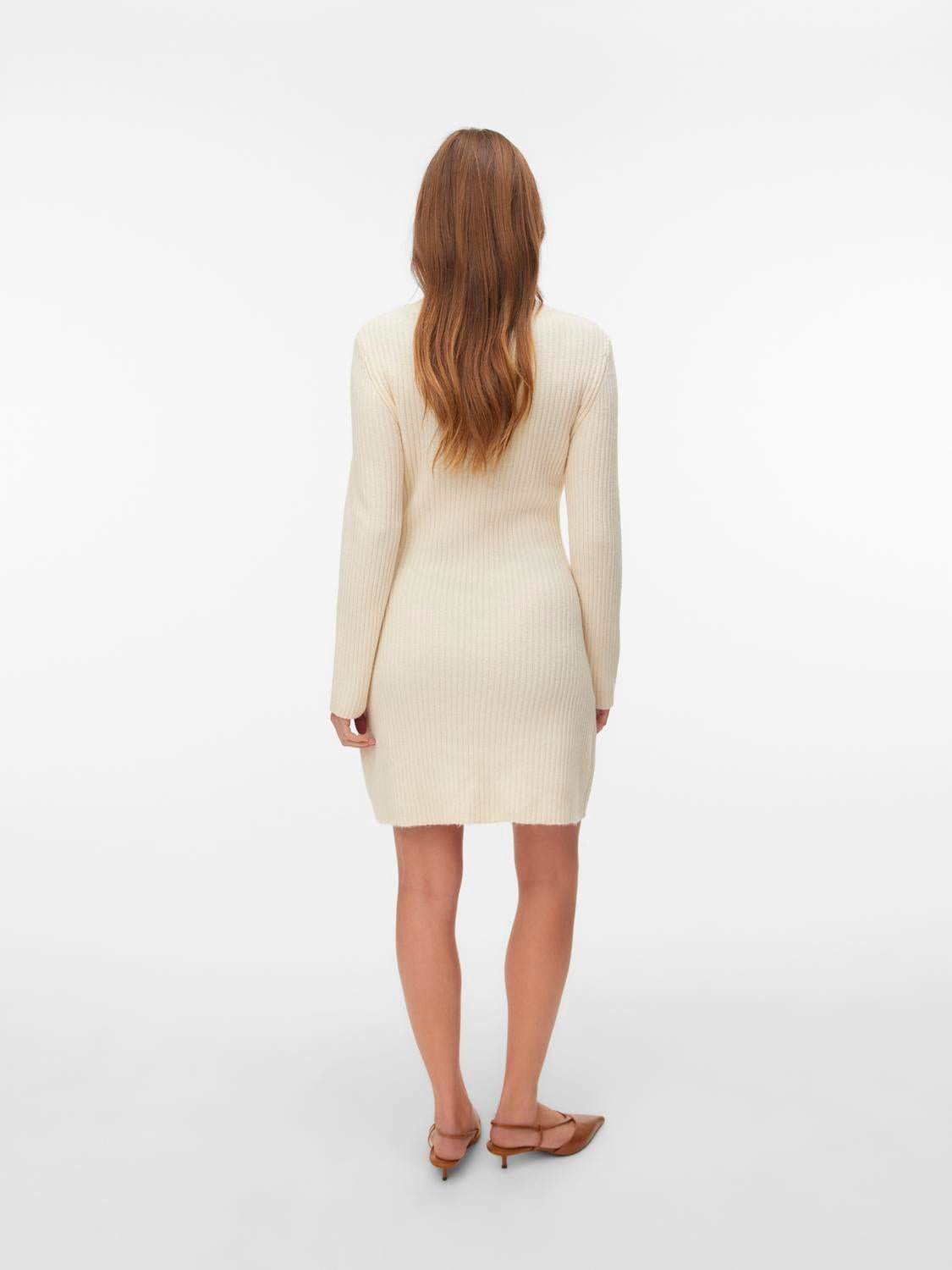 VMJOSANNA Short Dress - Birch - VERO MODA & VILA Bergvik