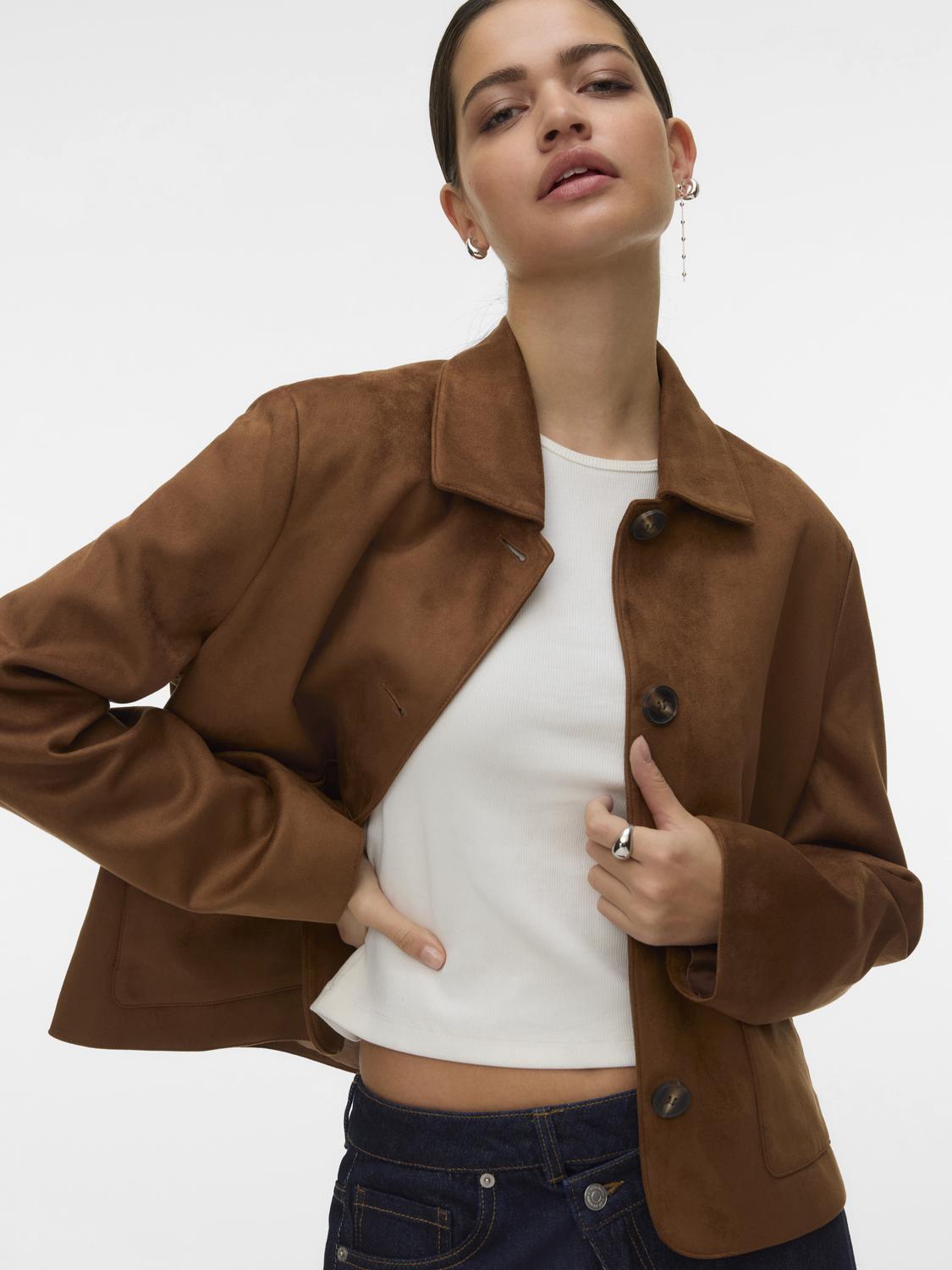 VMJOSE Jacket - Cognac - VERO MODA & VILA Bergvik