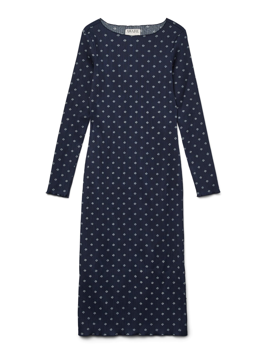 VMJULIA Midi Dress - Navy Blazer - VERO MODA & VILA Bergvik