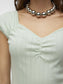 VMJULIETA T-Shirts & Tops - Celadon - VERO MODA & VILA Bergvik