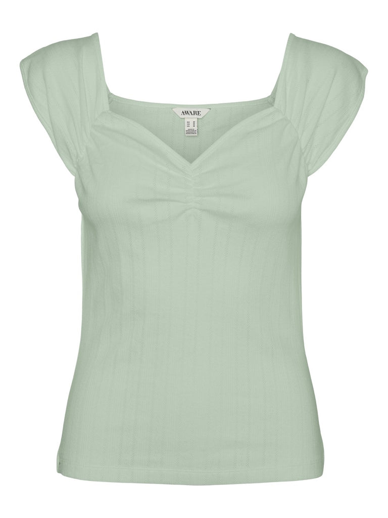 VMJULIETA T-Shirts & Tops - Celadon - VERO MODA & VILA Bergvik