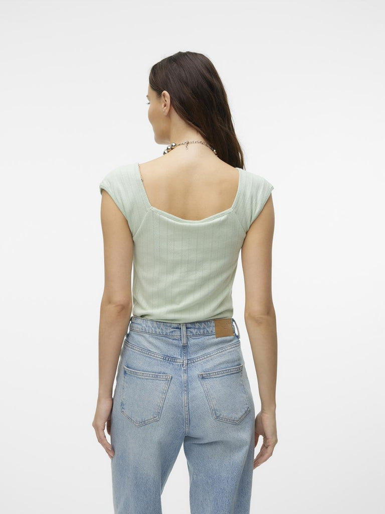 VMJULIETA T-Shirts & Tops - Celadon - VERO MODA & VILA Bergvik