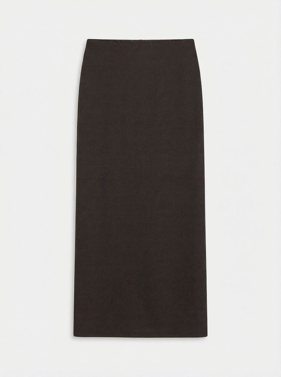 VMKANVA Long Skirt - Chocolate Torte - VERO MODA & VILA Bergvik